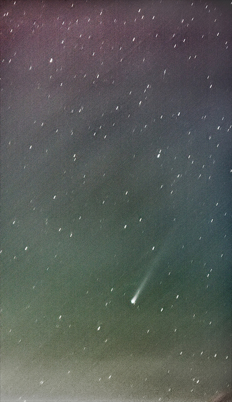 11/20的艾桑彗星。點擊可看大圖。